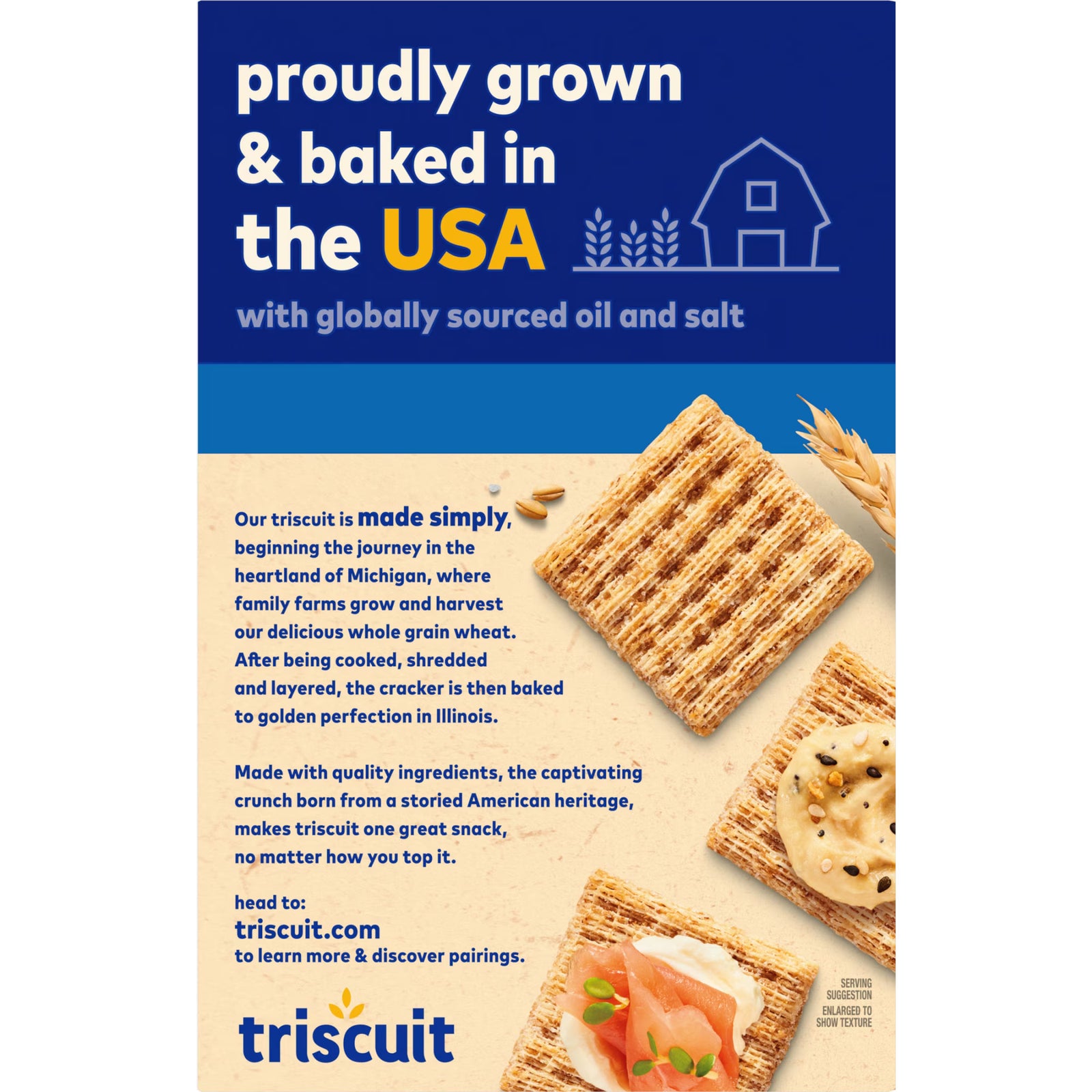 Triscuit Original Whole Grain Wheat Crackers 241g