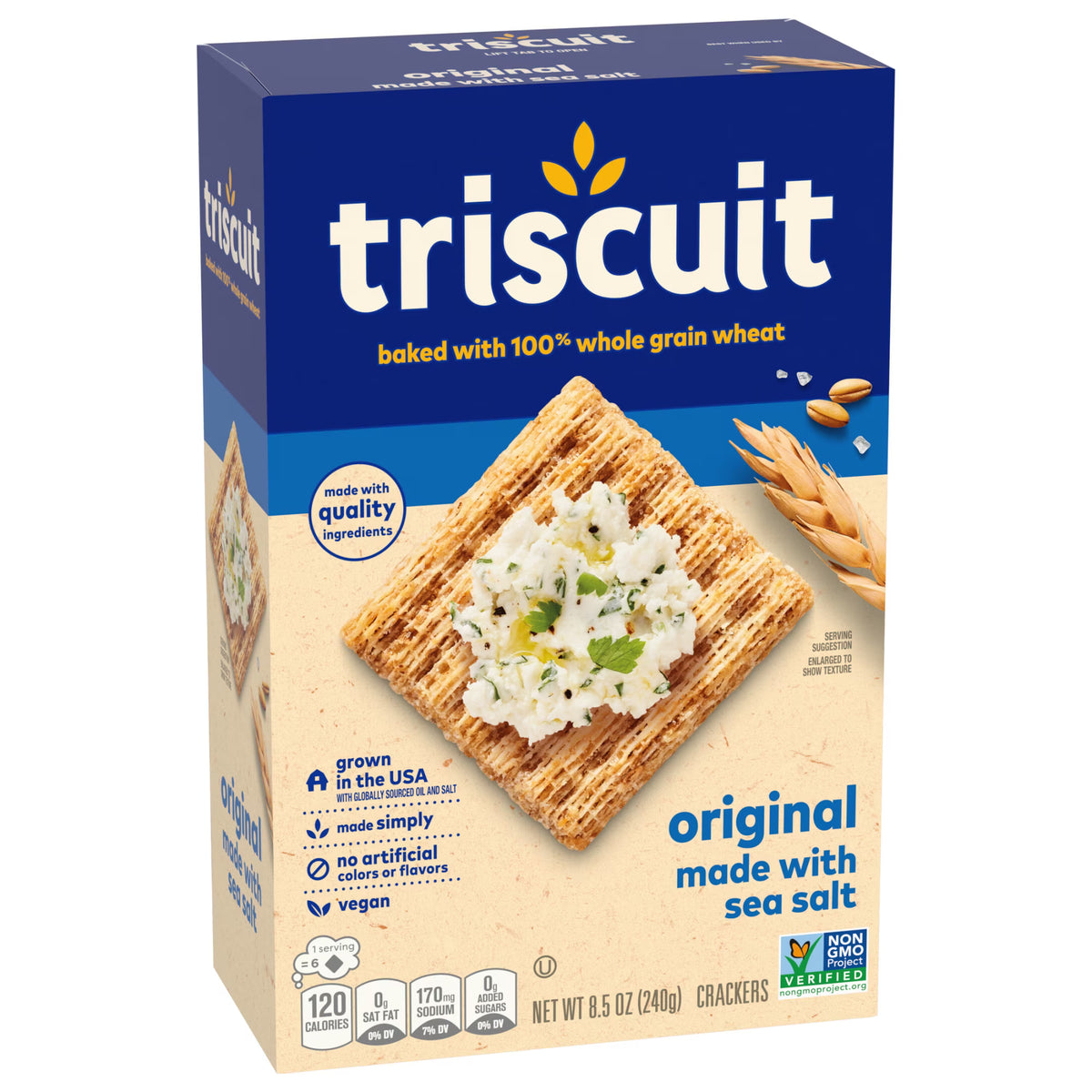 Triscuit Original Whole Grain Wheat Crackers 241g