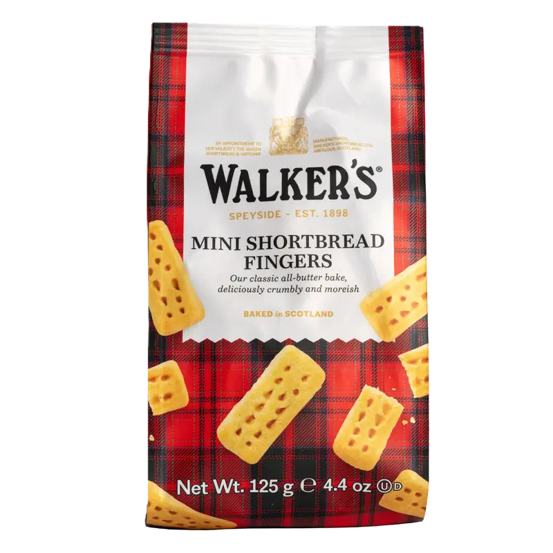 Walkers Mini Shortbread Fingers 125g