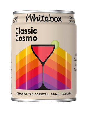 Whitebox Cocktails Classic Cosmo 100ml Ready-to-Drink Cosmopolitan Cocktail Can