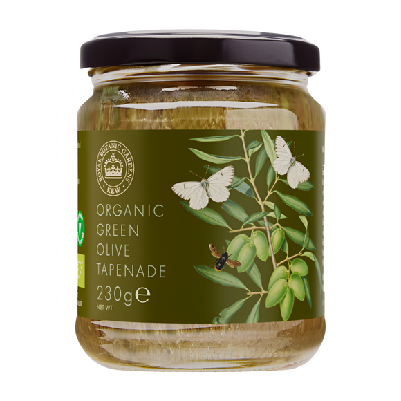Odysea x Kew Organic Green Olive Tapenade 230g Mediterranean deli product available at The Velvet Corner