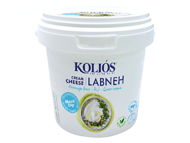 Kolios Greek Labneh Cream Cheese 200g vegetarian gluten free soft cheese